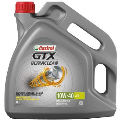 Castrol GTX Ultraclean 10W-40 A/B motorolaj, 4lit CASTROL